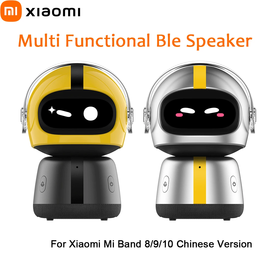 

Многофункциональный динамик Xiaomi Ble Bluetooth5.4, дисплей часов, будильник, воспроизведение музыки для Xiaomi Smart Band 8/9/10 CN, новинка