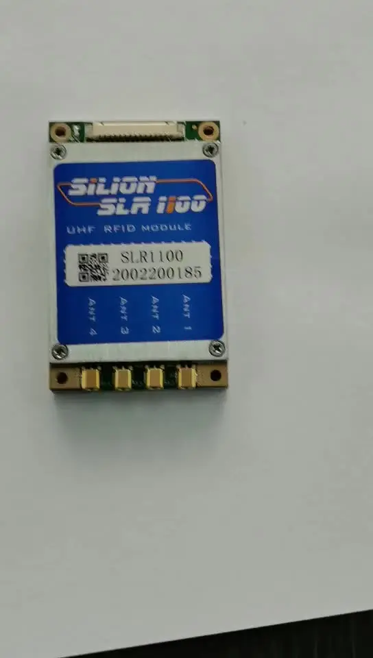 Silion SLR1100 FCC 840 960MHz RFID Reader High Reading Speed Anti-collision 4 ports uhf rfid Impinj R2000 module