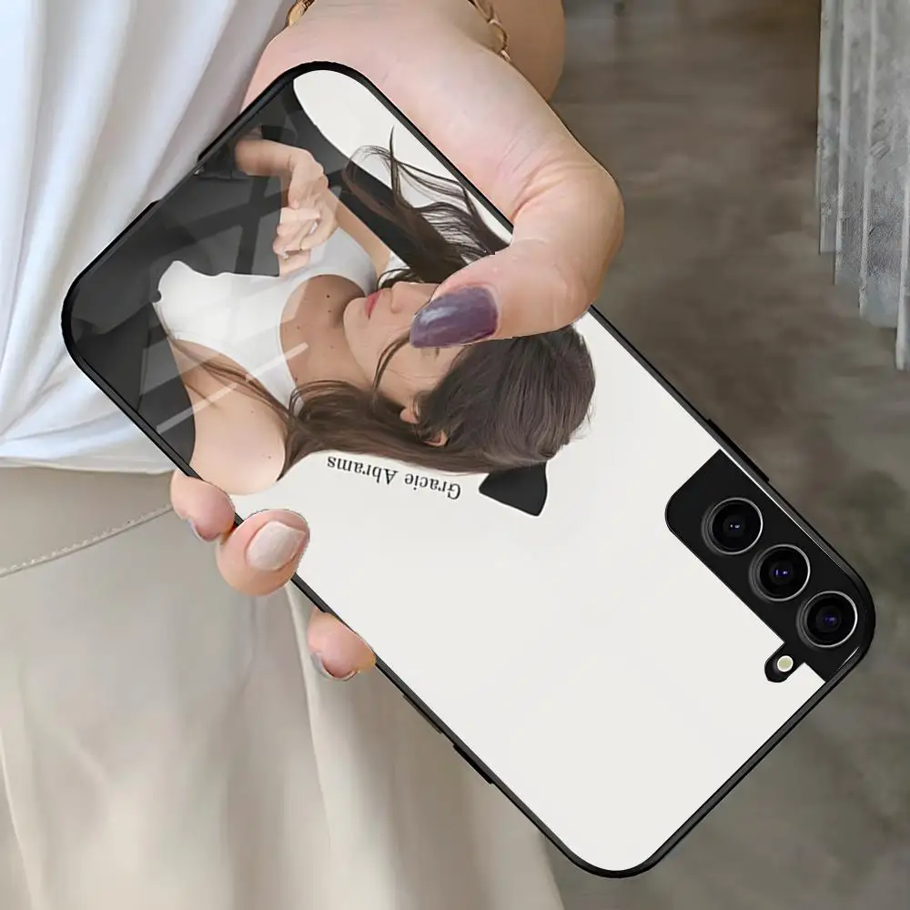 G-Gracie A-Abrams Phone Case For Samsung S26 S25 Plus S20 S20 Plus S22 Ultra S23 FE S21 Plus S21 Ultra Glass Cover