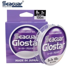 Seaguar Glostar Japan Fluorocabon 100% żyłka wędkarska fluorowęglowa FC Shock Leader linia fluorowęglowodorowa przynęta linia smyczy