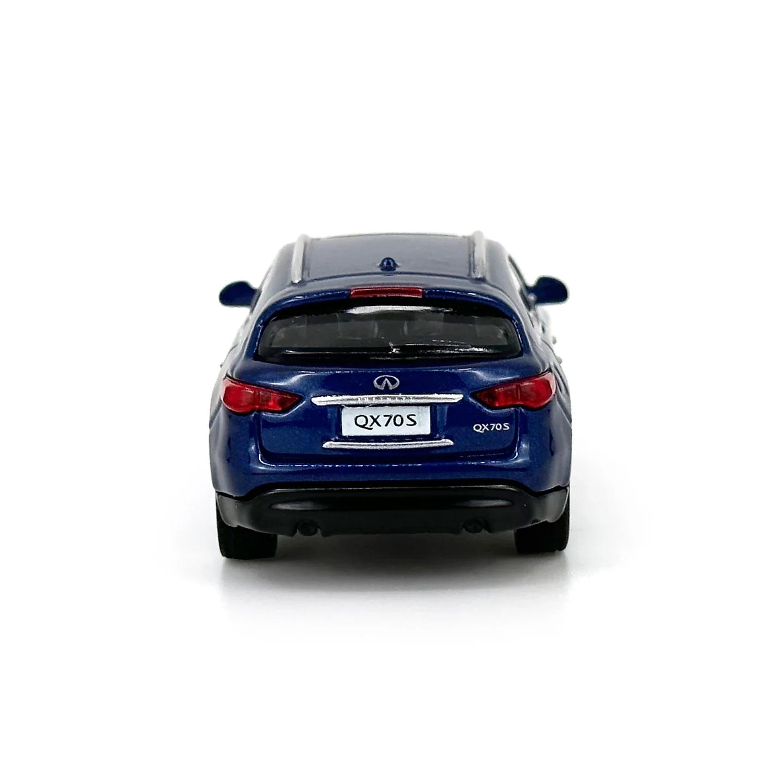 1:64 scala Infiniti QX70S 2012 modello di auto in metallo 1/64 simulazione in lega pressofuso in miniatura blu modello di veicolo giocattoli