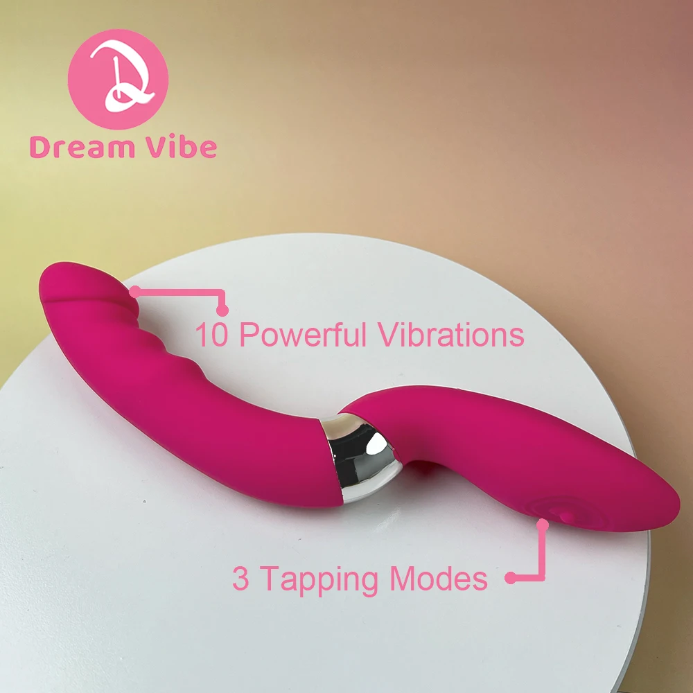 تويست الثنائي تدوير دسار هزاز البظر التنصت تحفيز اهتزازات قوية نهاية مزدوجة U شكل ألعاب جنسية هزازة ضد الماء النساء