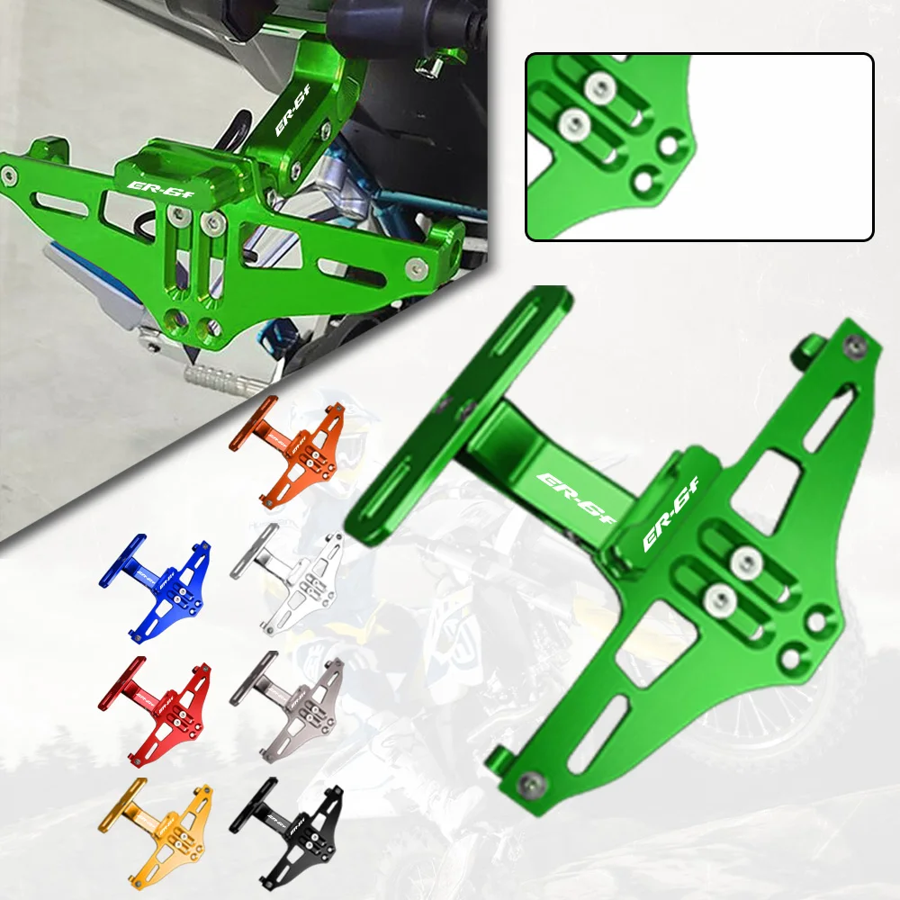 

Motorcycle Rear License Plate Number Holder and Turn Signal Lights For KAWASAKI ER-6N ER-6F NINJA 650 ER6N ER6F ER6N ALL YEARS