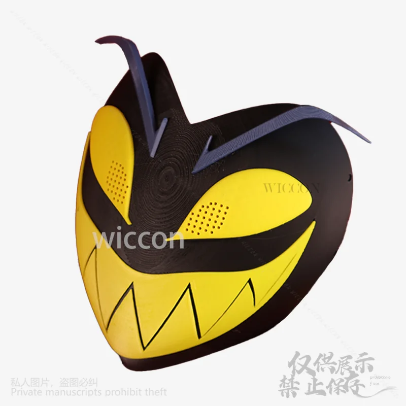 Anime Hotel Cosplay Adam Cartoon Costume Headwear Red Yellow 3D Hard Plastic Props For Halloween Christmas Cos Hazinn Customized