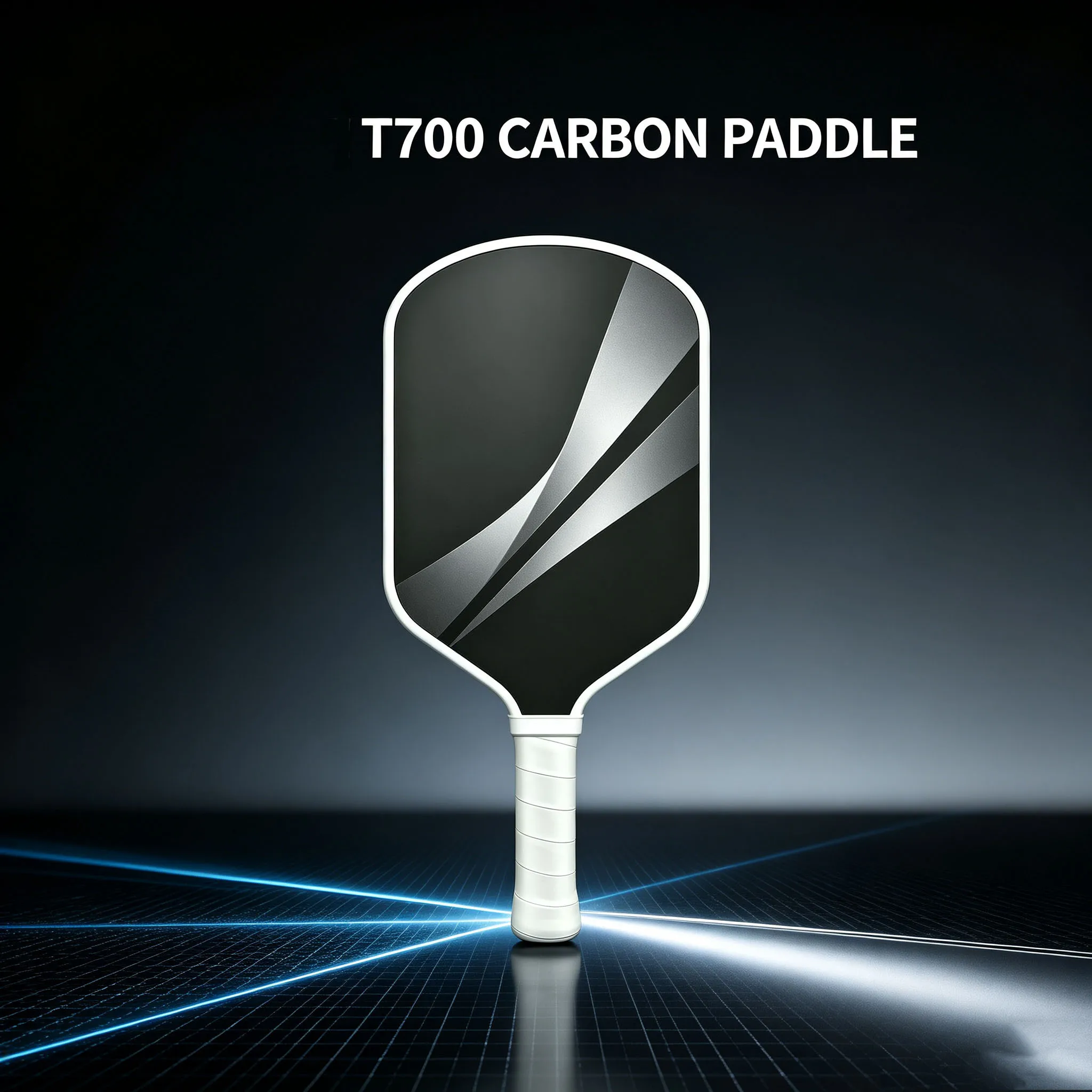 2026 New Generation 4-Core Hot Formed Pick Ball Paddle Rough Surface Dongli T700 Carbon Fiber PP Honeycomb Core 16mm Thick