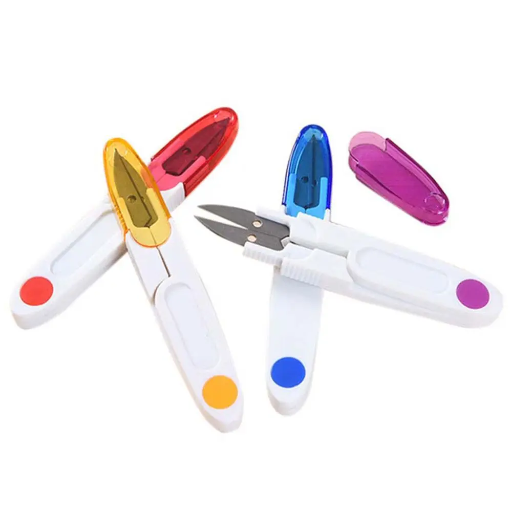 Handle Fishing Line Cutter Clipper Nipper Thread Sewing Tool Yarn Scissors Sewing Cross Fishing Line Scissors Sewing Scissors