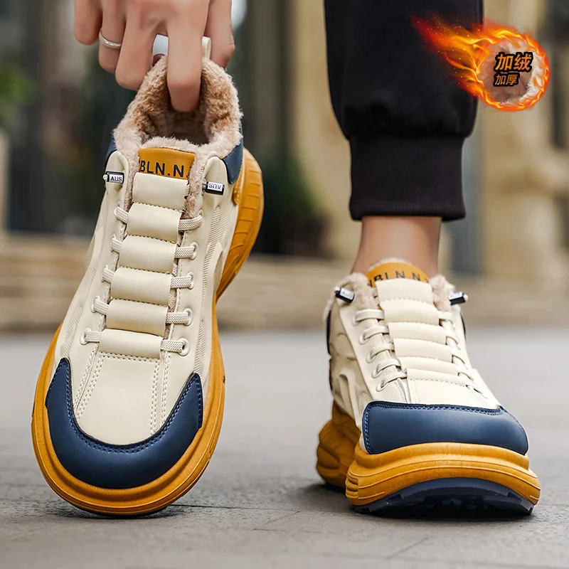 2025 Scarpe casual alla moda da uomo sportive da corsa alla moda di nuova moda invernale