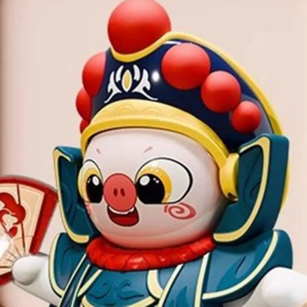 Sichuan Opera Sichuan Face Changing Doll Plastics Traditional Automatic Face Changing Toy Mini 4 Facial Face Changing Panda Doll