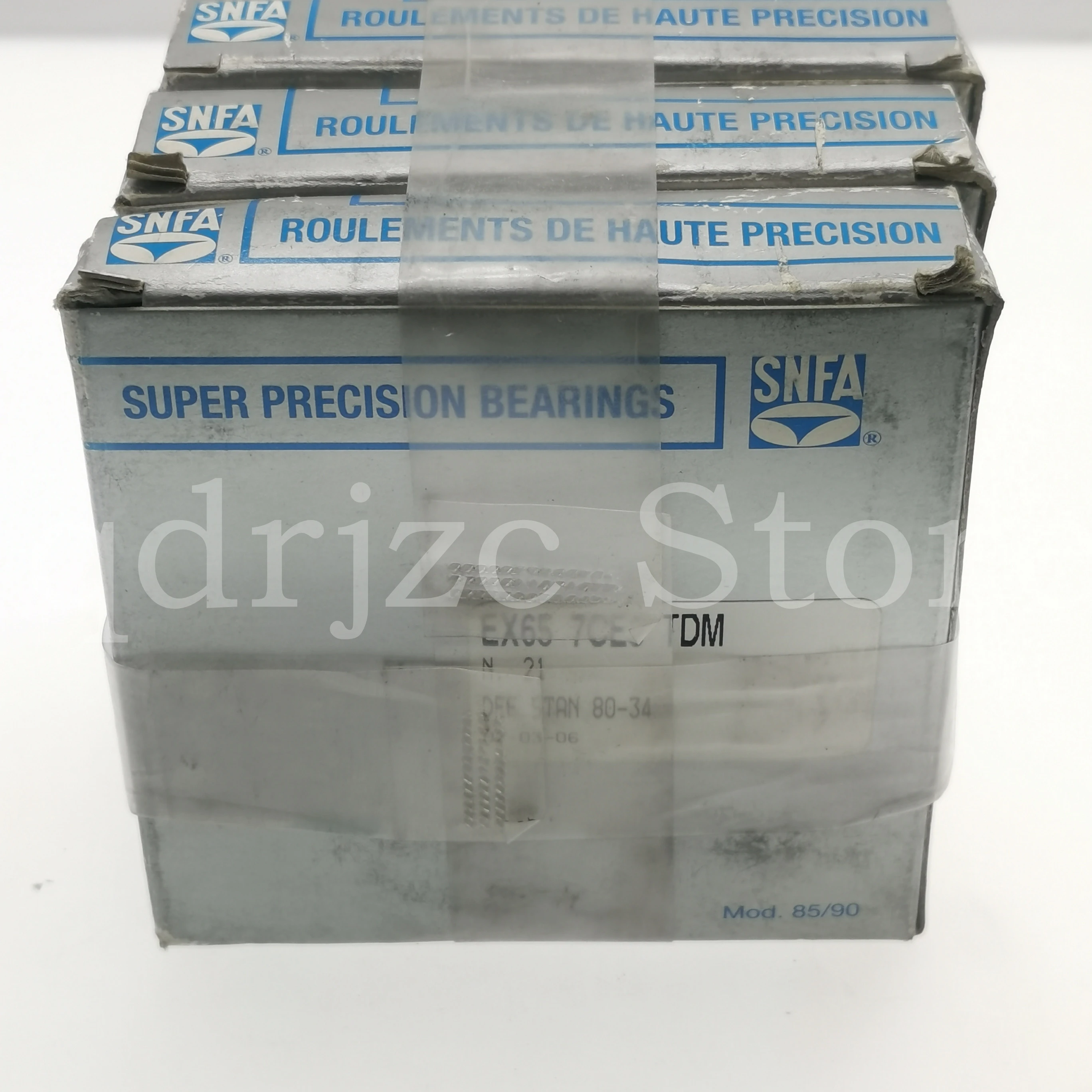 Precision triple angular contact ball bearings EX65 7CE3 TDM = 7013ACD/P4ATBTB