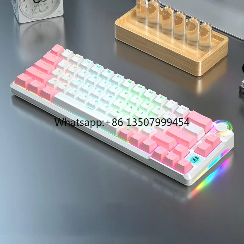 

Wireless Electronics Notebook Wired Mini Low Price Pc Mechanical Desktop Office Oem Diy Backlit Gaming Keyboard