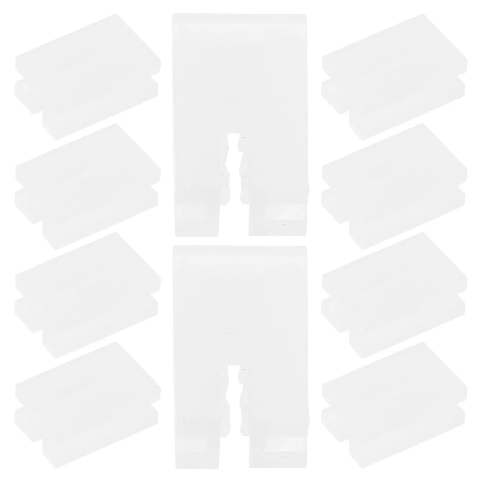 

10pcs Radiator Bracket Cover Reusable Plastic Protector Sleeve Dustproof Inserts For Home Use Radiator Accessories