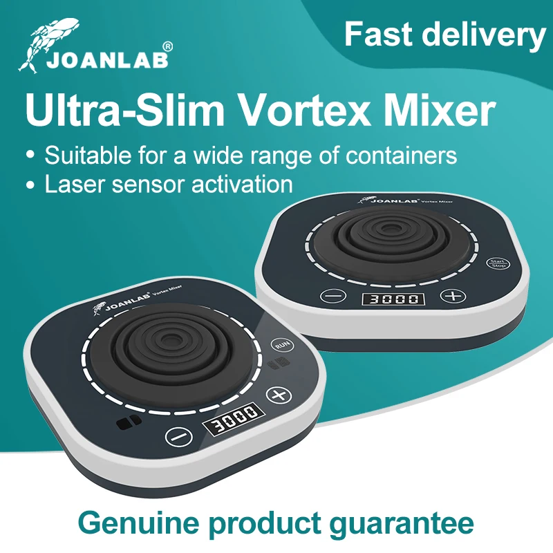 JOANLAB Vortex Mixer Laboratory Shaker Tattoo Pigment Nail Polish Liquid Ink Mixer 3000rpm VM-400Max