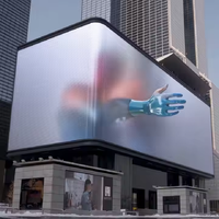 P4 P5 P6 P8 P10 Fixed Panel Advertising Display Billboard Outdoor Led Screen for Shopping Mall Naked Eye 3d Billboard Video Wall