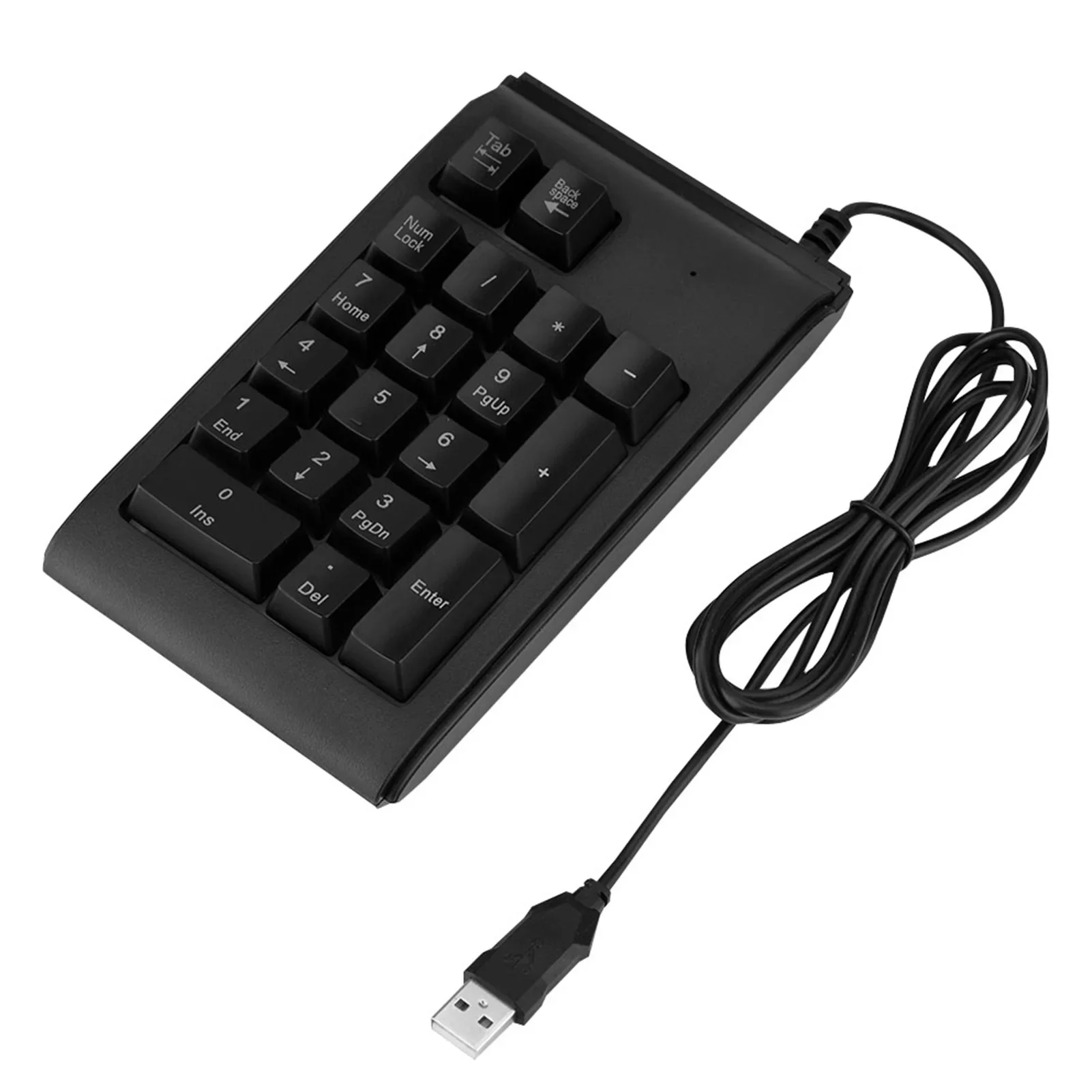 Mini Numeric Keyboard19-key 3-color USB numeric keypadMechanical touch 10 million clicks numeric keypad