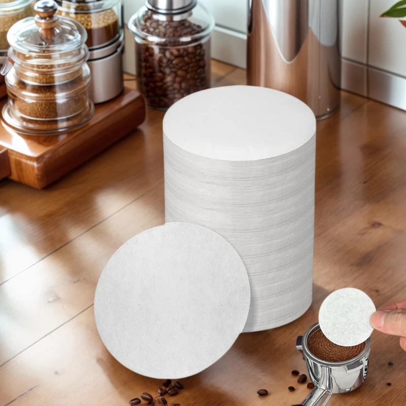 51/53/58mm  Coffee Paper Filter for Espresso Coffee Maker,Unbleached Espresso Filter Puck Screen  ,Other Espresso Machine
