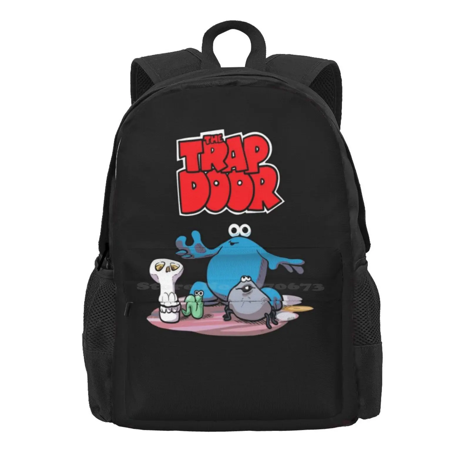 The Trap Door Cartoon Hot Sale Schoolbag Backpack Fashion Bags Trap Door Boni Drutt Berk Him Upstairs Willie Ruston Trapdoor