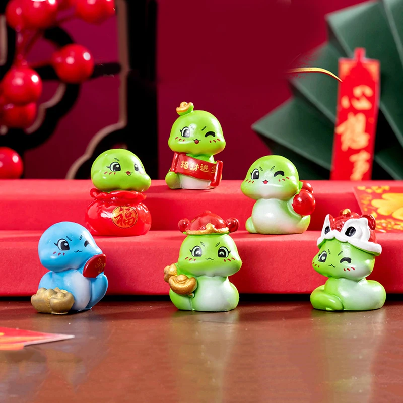 New Year 2025 Decoration Snake For New 2025 Snake Toy Desk Accessories Office Desktop Ornament Snake Toy For Kids Room Decor