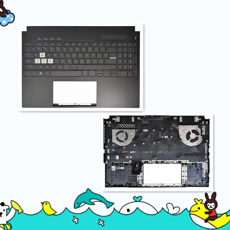 

New For TUF Gaming FX507 FA507 FX517 A15 F15 Palmrest with Backlit Keyboard