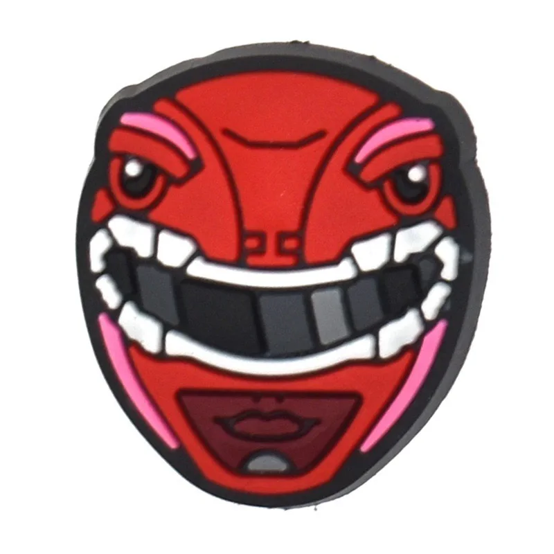 7-24 Stück Coole Krieger-Helm-Schuh-Charms, Cartoon-Schuh-Dekorationszubehör, klassische Clog-Sandalen-Armband-Schnallen, Freunde-Geschenke – Detail 13