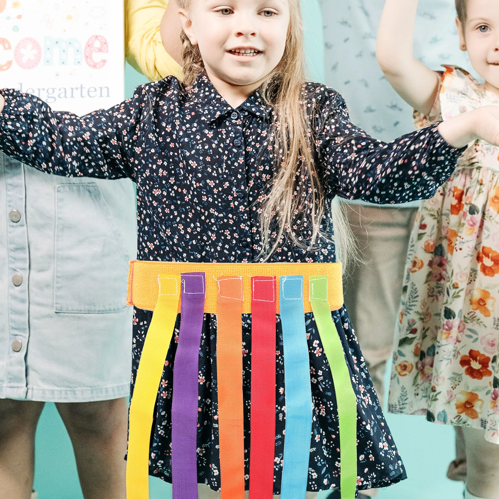 

1Set Outdoor Games Equipment for Kids Pull Tails Activity Belt Sensory Training Plaything Enhancing Creativity and Focus