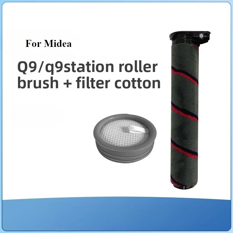 

Подходит для пылесоса Midea, роликовая щетка/фильтр, хлопковые аксессуары, станция Q9/Q9