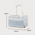 Blue top bag