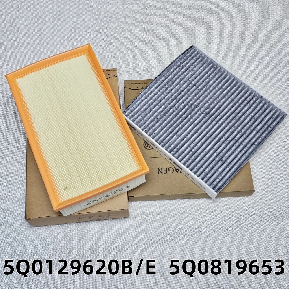 Air filter Air conditioning filte 5Q0129620B For VW SKODA SEAT ARTEON GOLF VII PASSAT B8  TIGUAN TOURAN 2.0TSI 1.6T  5Q0819653