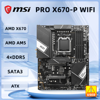 AMD X670 Motherboard MSI PRO X670-P WIFI Motherboard Socket AM5 support Ryzen 7500F 7700 8400F 7950X 7900 cpu DDR5 4xM.2 ATX