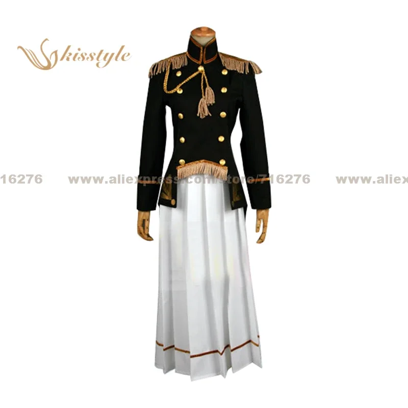 Kisstyle Fashion Hetalia: Axis Powers  Japan/Honda Kiku Reversion Female Uniform Clothing Cosplay Costume,Customized Accepted