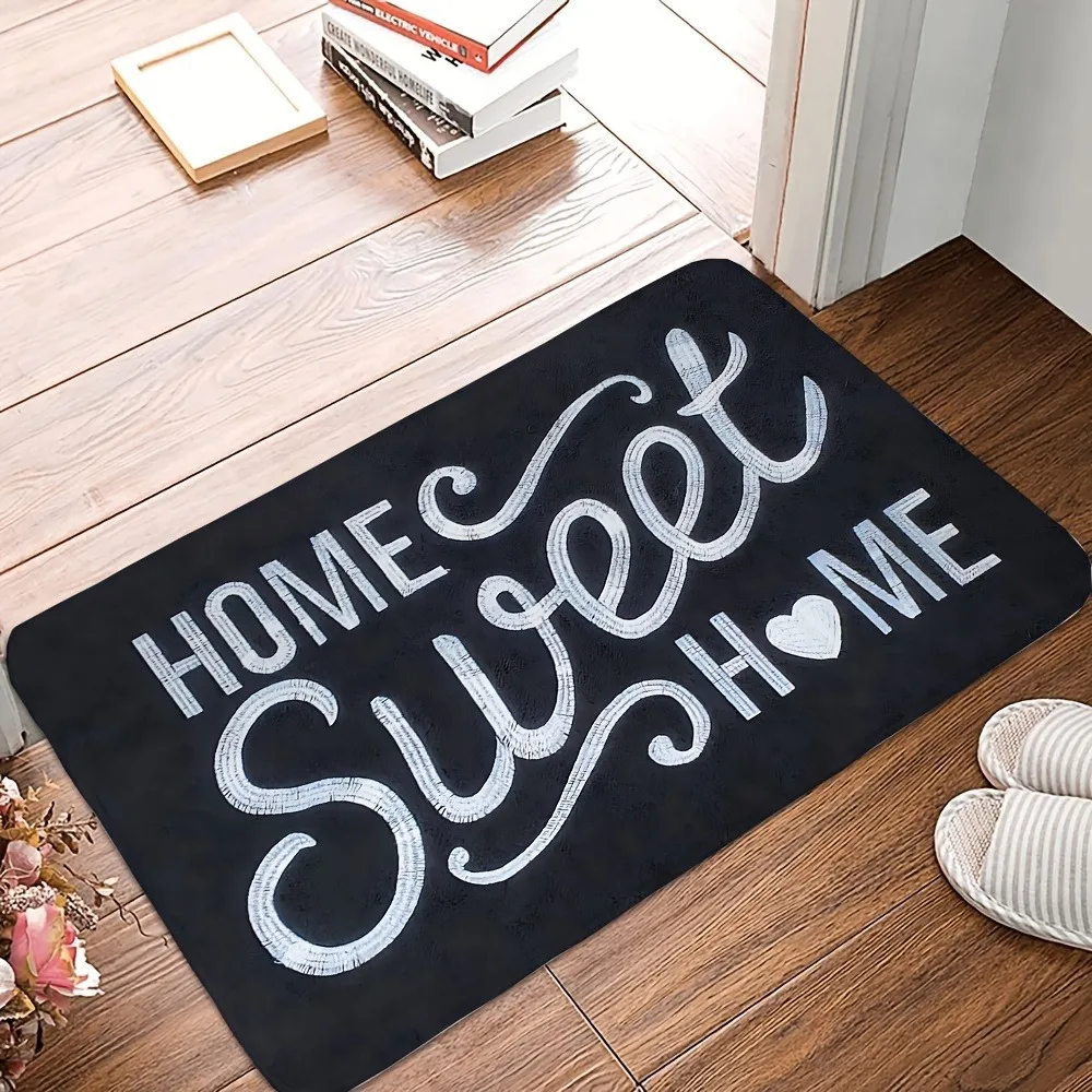 

1PC Sweet Pattern Kitchen Rugs Non-Slip Home Door Mats Pop design Bathroom Rug Bath Mat Carpet for Home Sink Laundry Decor