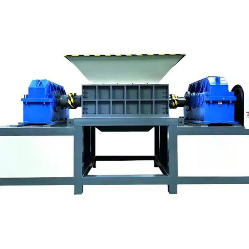 Rubber Machine Head Material Sofa Cushion Leather Crusher Single And Double Axis Machine Tree Branch Metal Plastic