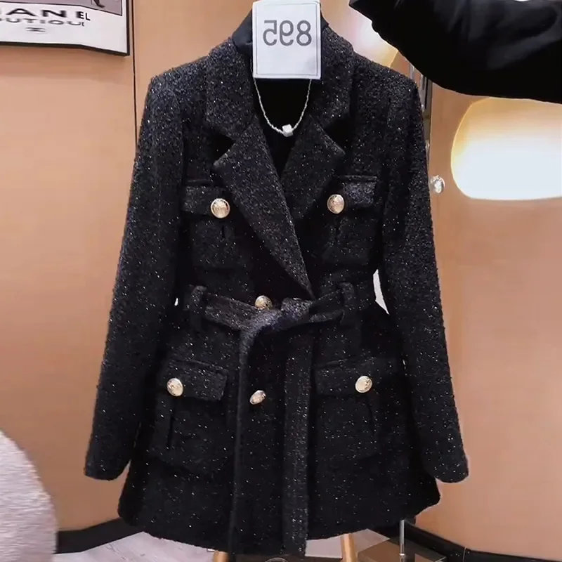 Imagem -02 - Cabolsa Blazer de Ano Novo 2023 Primavera e Outono Nova Moda Feminina Coreana Super Bela Pequena Fragrância Topo