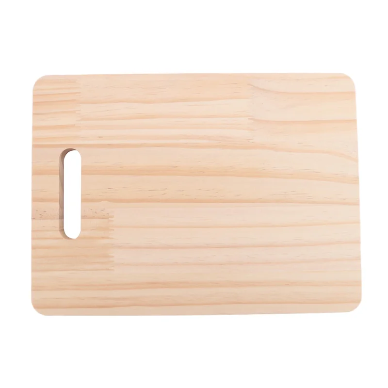1 Piece Kitchen Chopping Board Funny Black Cat Cutting Board This Is Where I Murder Vegetable Wooden-New
