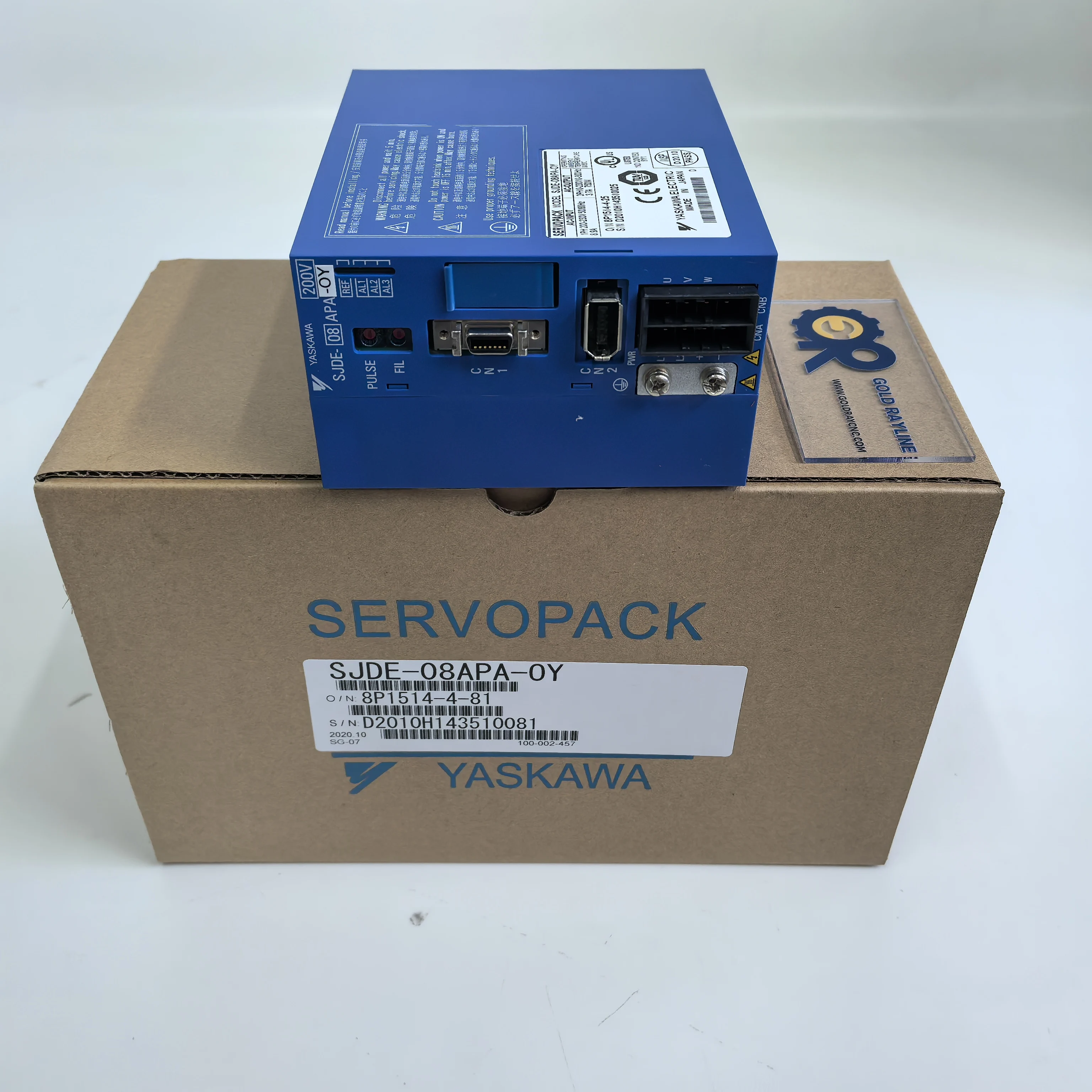 

New SJDE-08APA-OY Yaskawa Servo Drive In Stock Fast Shipping