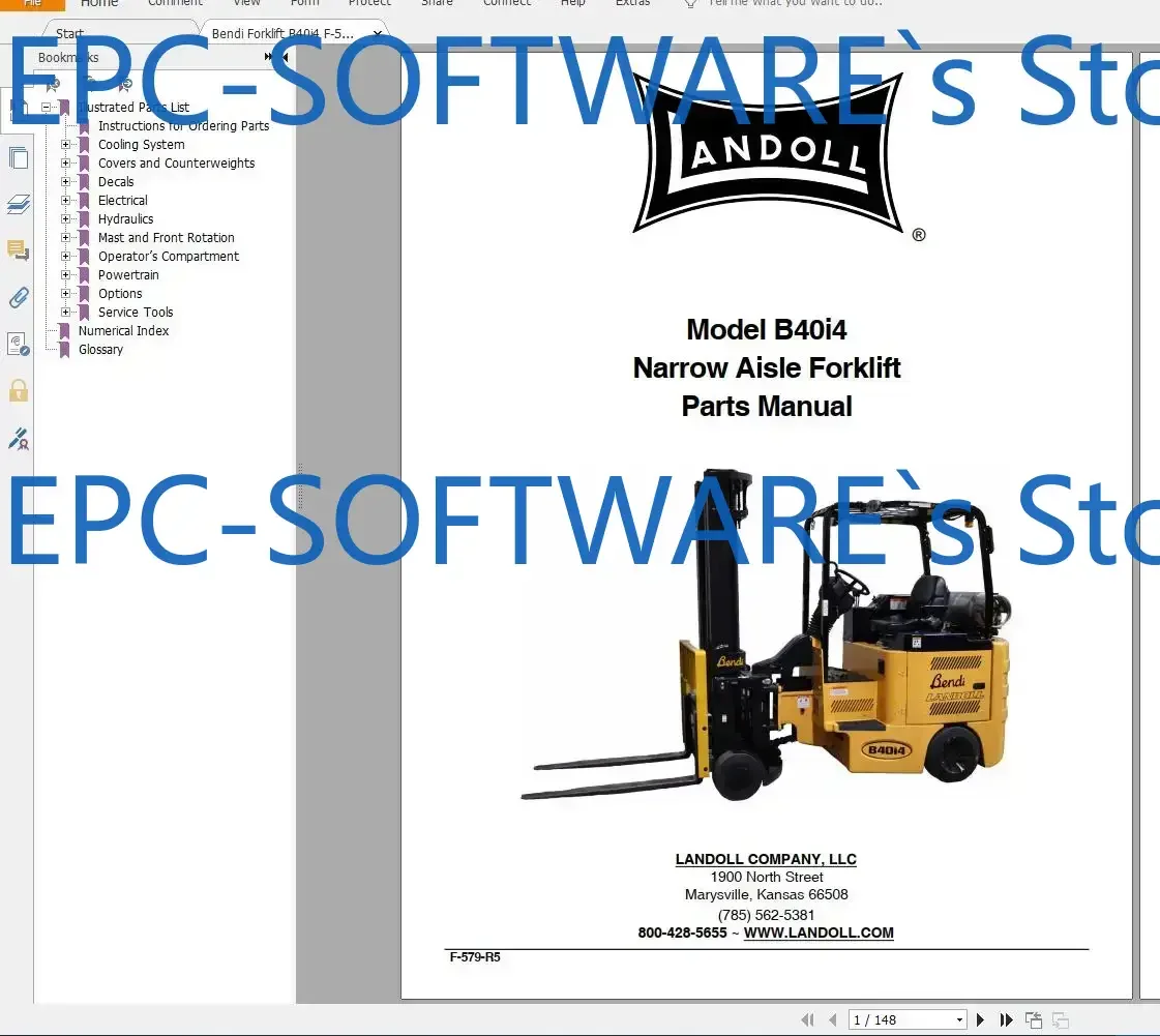 

Вилочный погрузчик BENDI Landoll, 2,23 ГБ, PDF, сервис и руководство по эксплуатации, DVD