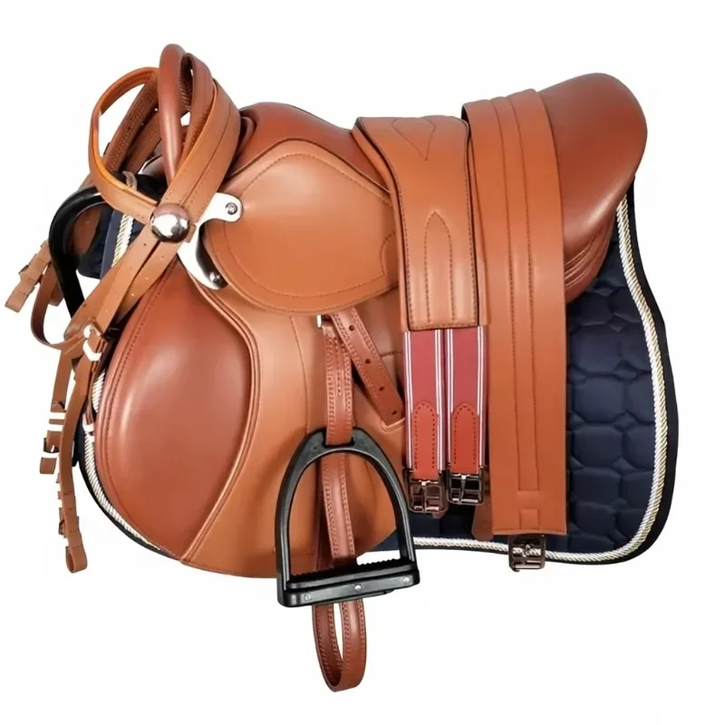 

Comprehensive English Synthetic Saddle Trainer Double Belly Band Endurance System High Quality Long Distance Riding Kit