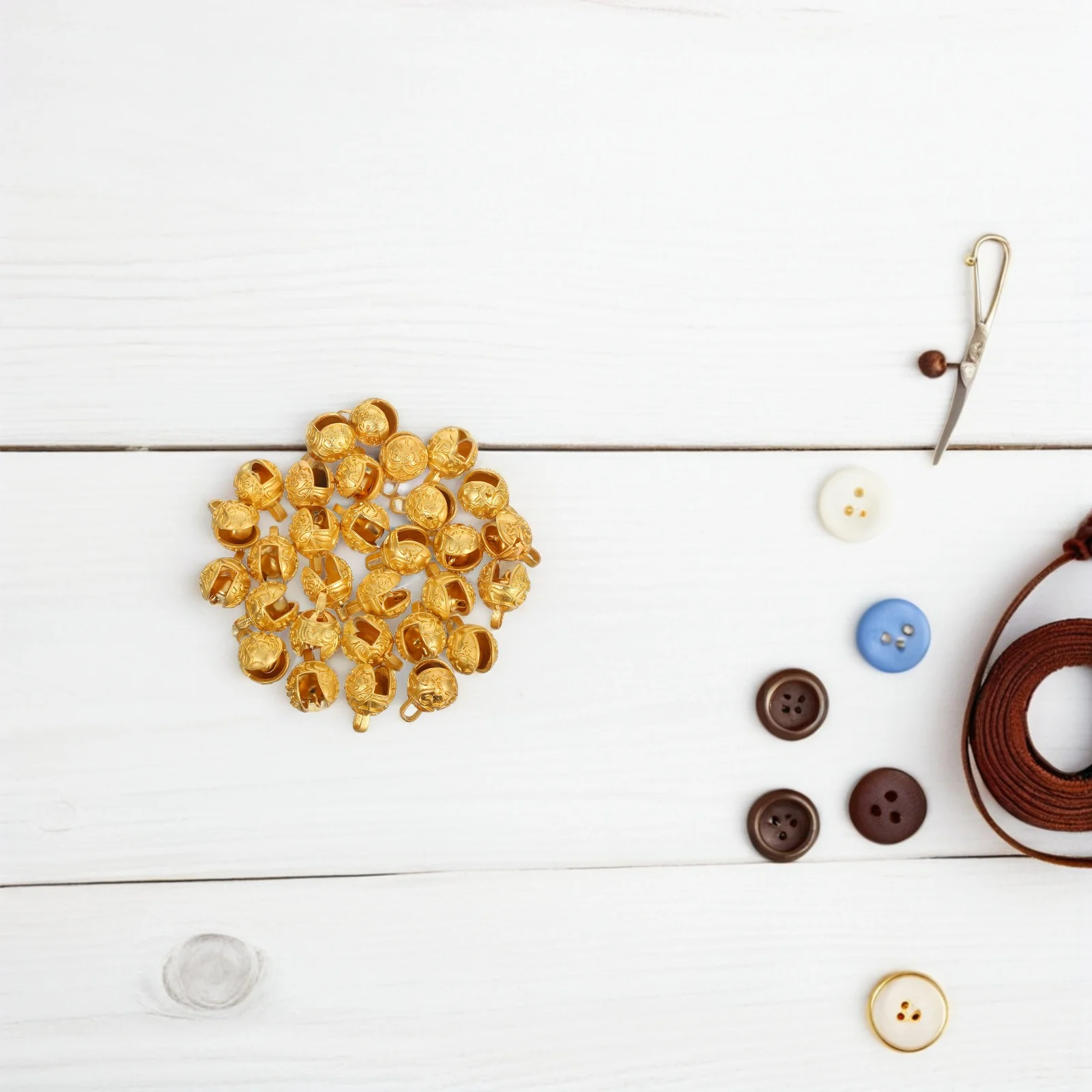 

30Pcs Vintage Lion Head Bell Pendants DIY Jewelry Making Necklace Bracelets Crafts Alloy Bells Decor DIY Pendant Craft Bells