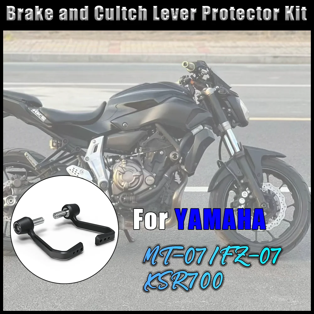 Motorcycle hand guards For YAMAHA MT-07 MT07 2013-2023 Brake and Clutch Levers Protector Kit Motorcycle Handlebar Grips Guard