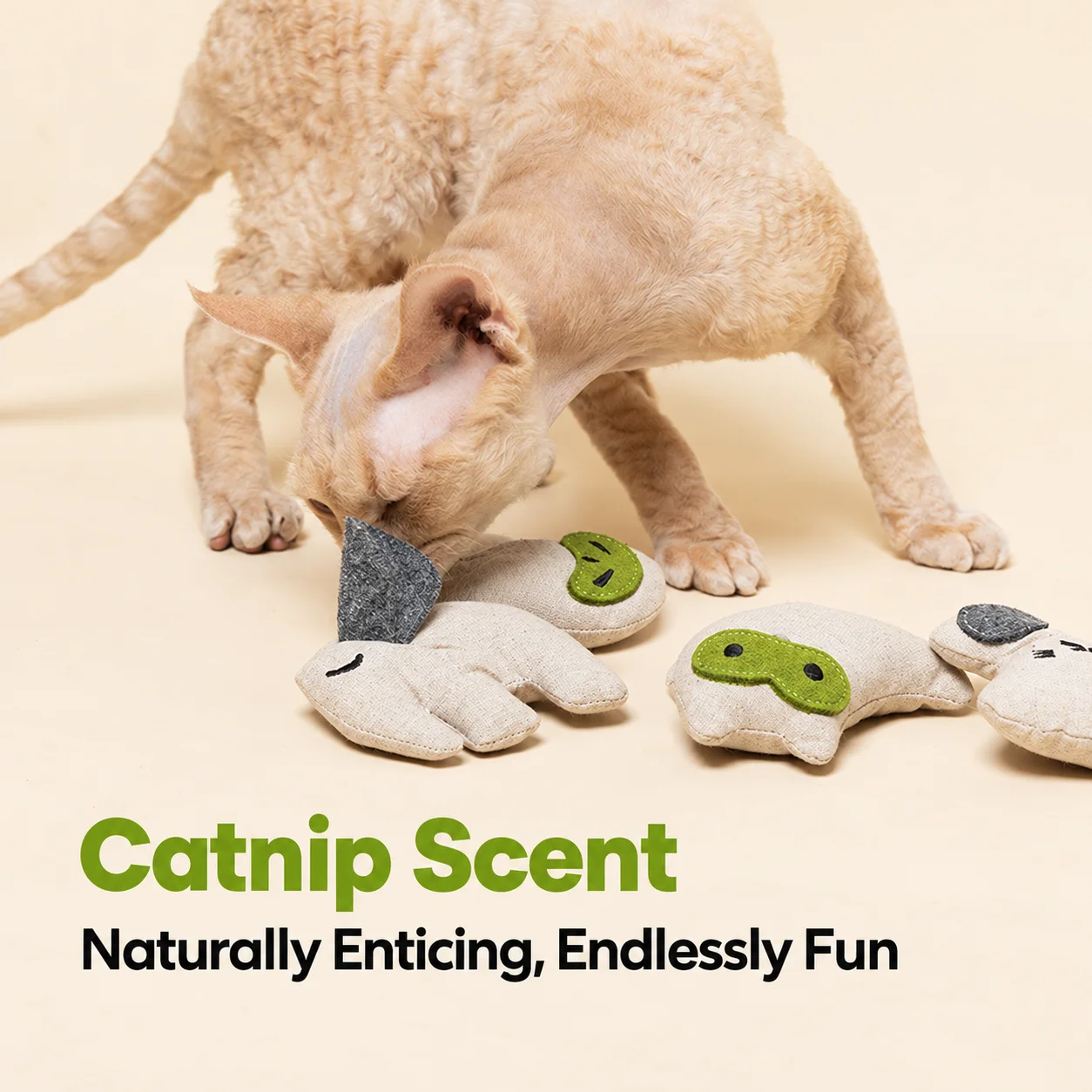 고양이 캣닢 장난감, 면과 린넨 소재의 부드러운 촉감, - Catnip Interactive Plush Mouse 리뷰 및 가격