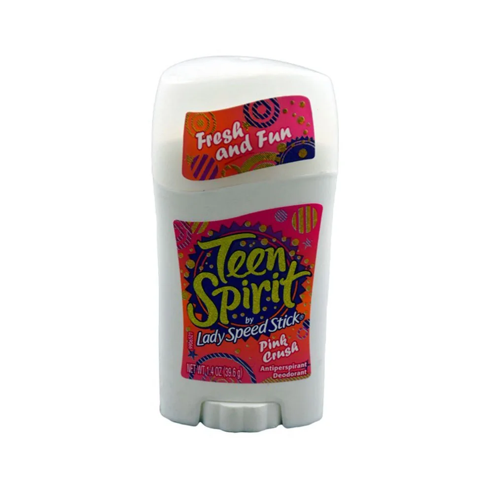 1 TEEN SPIRIT By Lady Speed Stick PINK CRUSH 1.4 oz Fresh & Fun