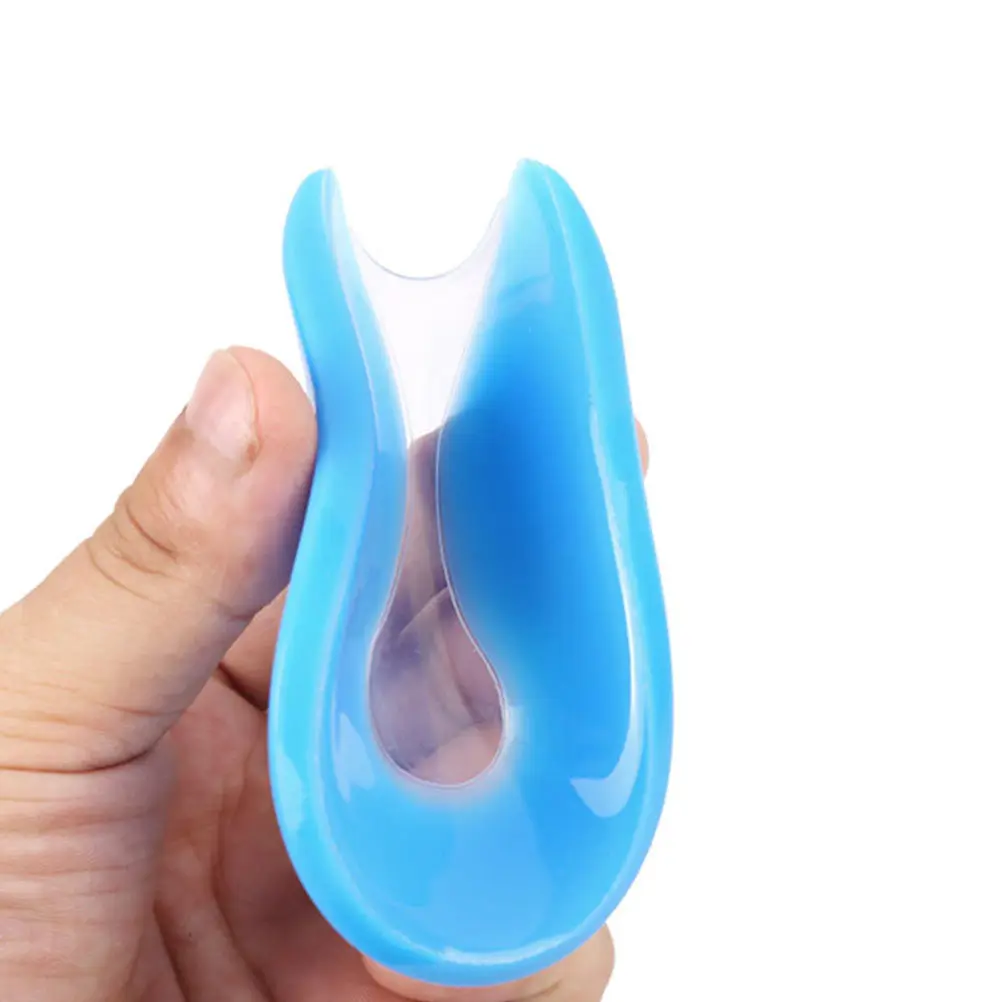 

2Pairs Heel Pads U-Shaped Silicone Heel Cushions Support Pain Relief Anti-Slip Foot Care Inserts for Shoes Silicone U-Shaped Cup