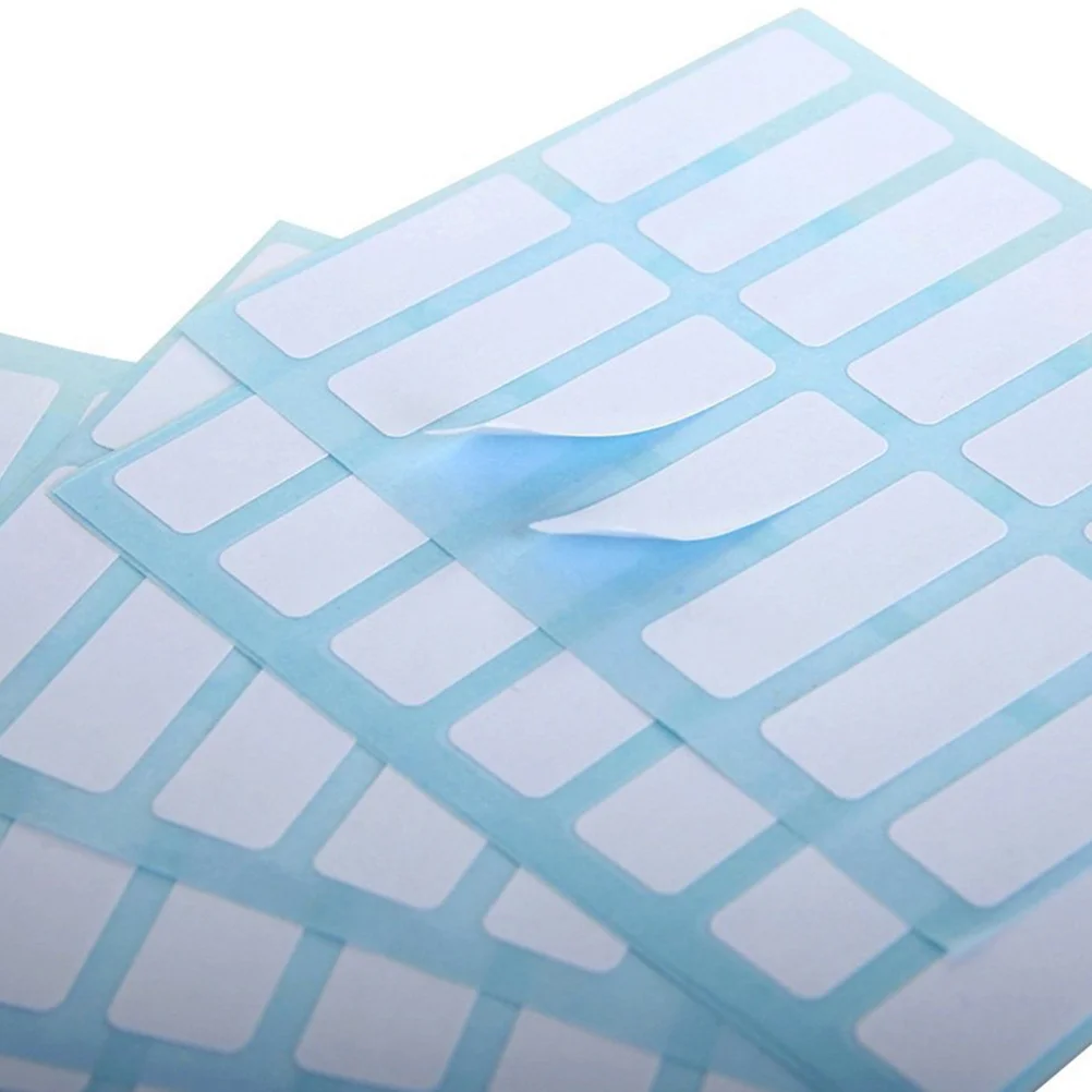 

12Pcs Self Adhesive Sticker Colorful Label Practical for Office Classroom School Bottle Container Adhesive Lable