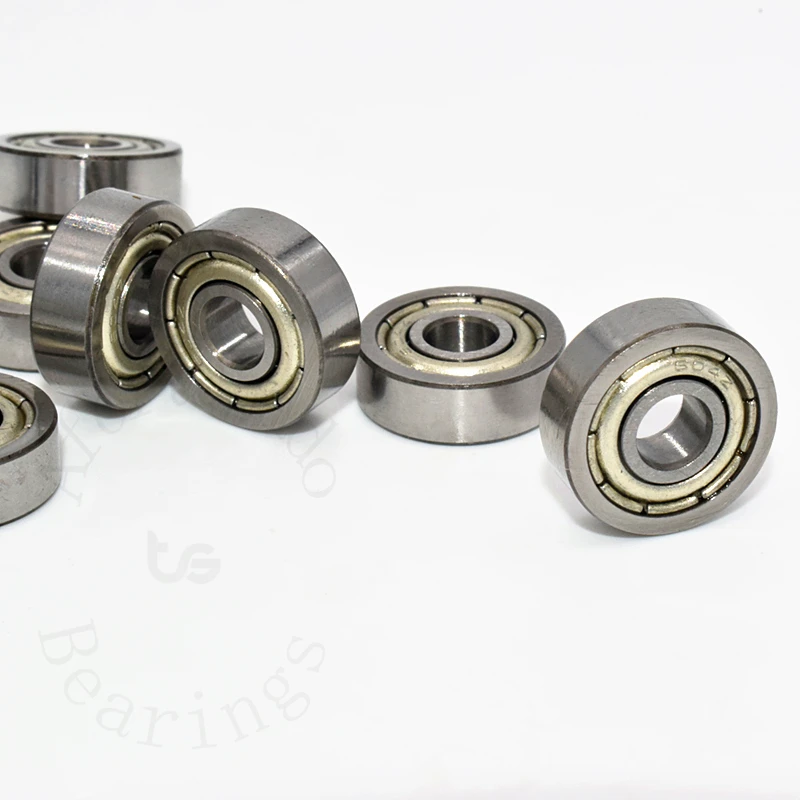 604ZZ 10Pieces Bearing 4*12*4(mm) chrome steel Metal Sealed High speed Mechanical equipment parts