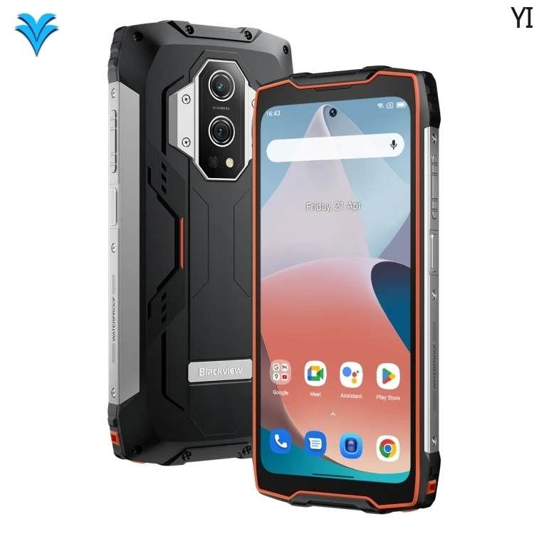 

Blackview BV9300 Rugged Phone Laser Rangefinder 12GB+256GB 15080mAh Battery Android 12 MTK Helio G99 Blackview BV9300