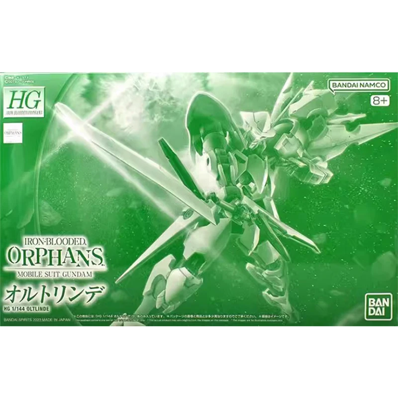 Bandai-Kit de modelo Gundam HG Hajiroboshi 2. ° marco Oltlinde Shiden Ryusei GO, figura de Anime, Kit de construcción de Gunpla, juguetes de figuras de acción