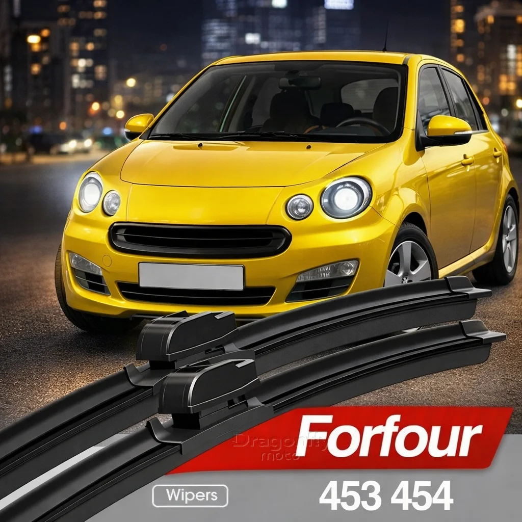 

For Smart Forfour 453 454 2004-2006 2014-2017 Front Windshield Wiper Blades 2pcs Windscreen Window Accessories 2005 2006 2014