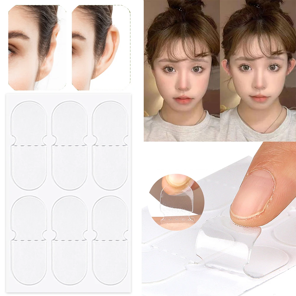 60 Pcs Big Ear Supporters Solves The Problem of The Big Ear Floppy Ear Corrector Ear Tape Cosmetic Ear Stickers for Women Girls