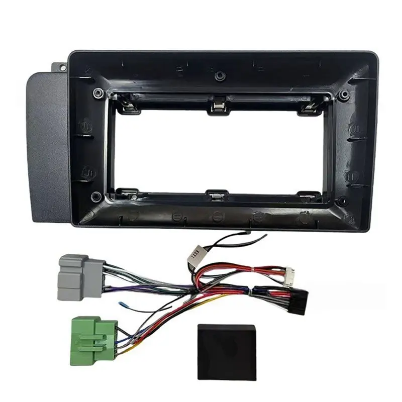 

Рамка для 9-дюймовой навигационной панели для Volvo XC70 V70 S60 2004-2007, аксессуары для центральной консоли