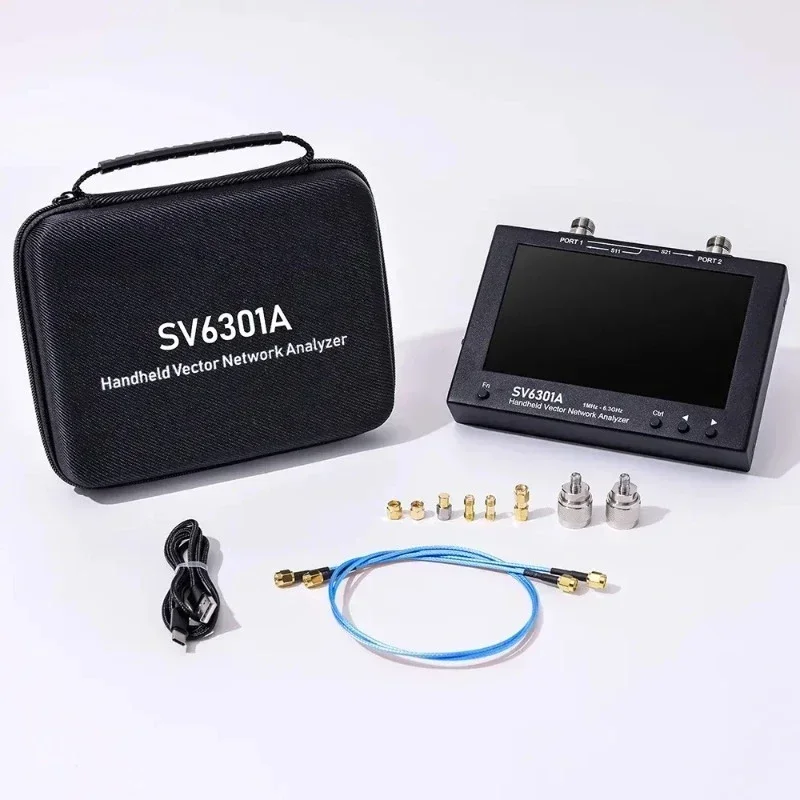 

New SV6301A 7 inch 6.3GHz HF VHF UHF Vector Network Analyzer Antenna Analyzer SWR VNA Update of NanoVNA