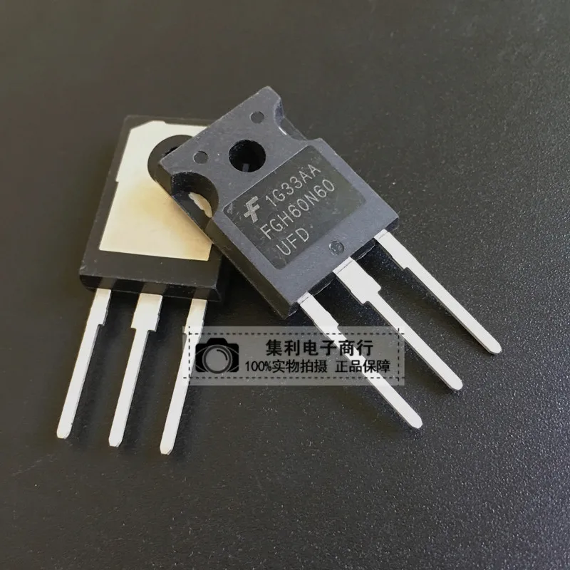 10PCS/Lot FGH60N60UFD/SFD/SMD  TO-247 600V60A  In Stock Imported Original Fast Shipping Quality Guarantee